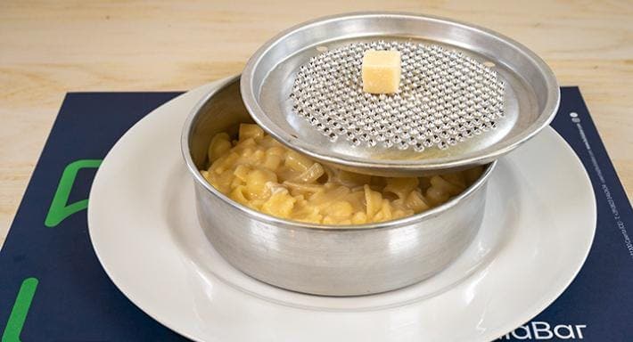 Fonduta di bufala, warm buffalo mozzarella fondue